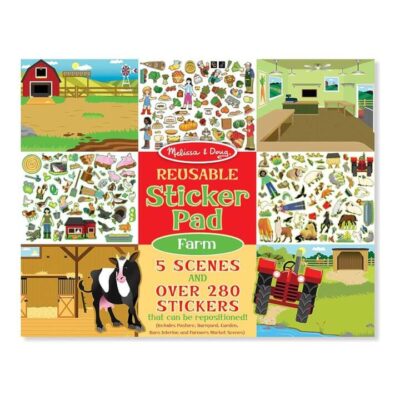 Reusable Sticker Pad - Farm