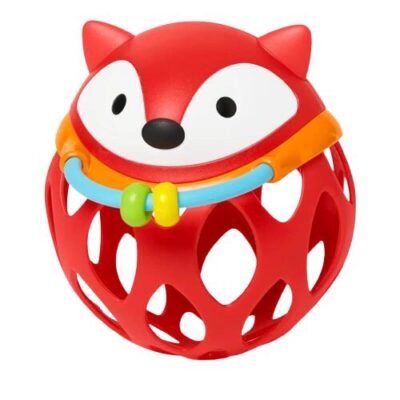 Explore & More Roll-Around Rattles - Fox