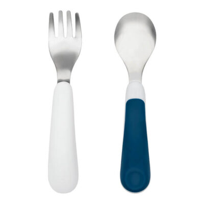 Fork & Spoon Set - Navy