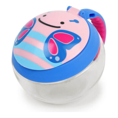 Zoo Clear Tritan Snack Cup - Butterfly