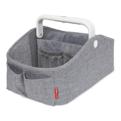 Light Up Diaper Caddy - Grey