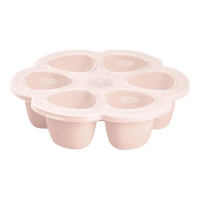 Multiportions Silicone Tray 6x90ml - Old Pink