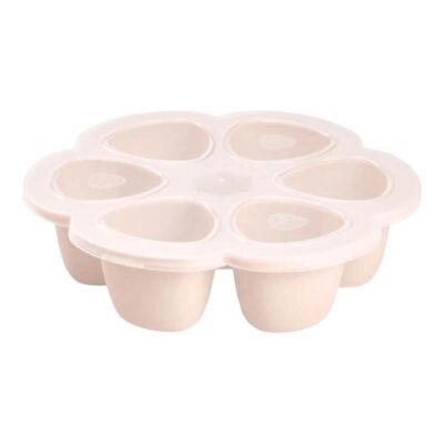 Multiportions Silicone Tray 6x150ml - Old Pink