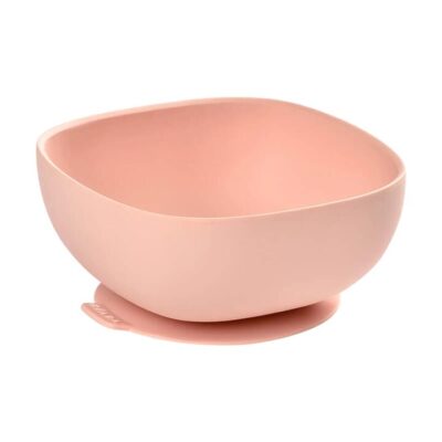 Silicone Suction Bowl - Pink