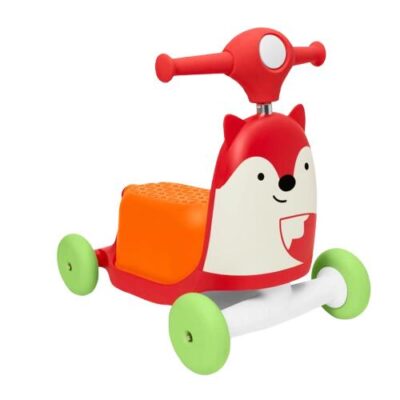 Zoo 3-in-1 Ride On Toy - Fox