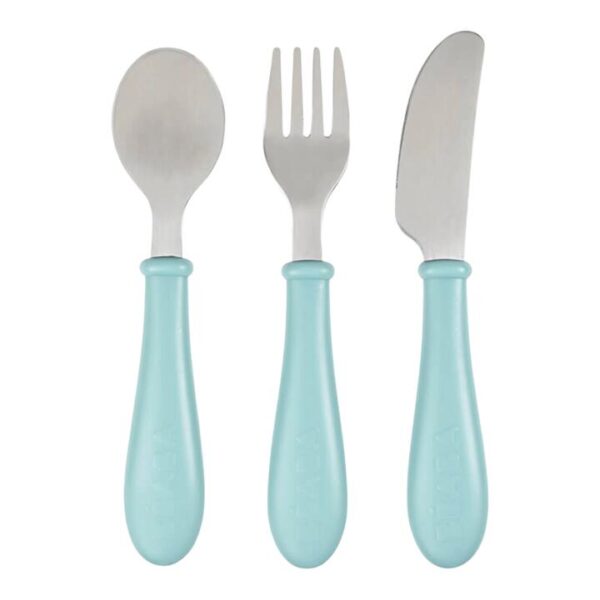 Stainless Steel Cutlery Set of 3 - Airy Green