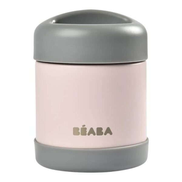 Stainless Steel Isothermal Portion 300ml - Dark Mist / Light Pink