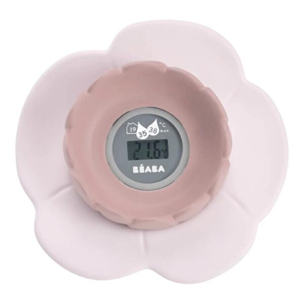 Lotus Bath Thermometer - Old Pink