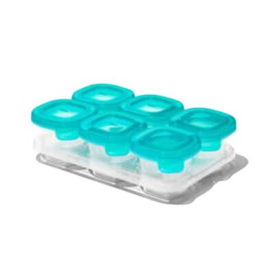 Silicone Baby Blocks™ - Teal 6x2oz