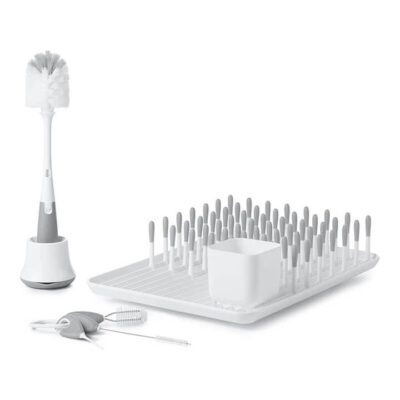 Bottle & Cup Cleaning Set - Grey