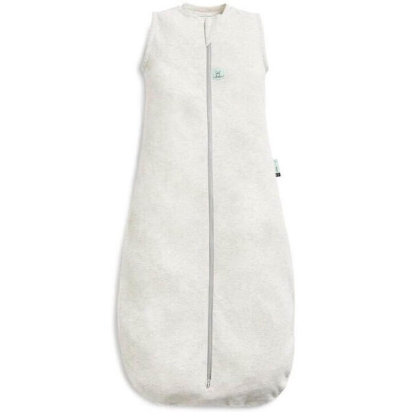 Jersey Sleeping Bag - Grey Marle - 1.0 Tog - 3-12m