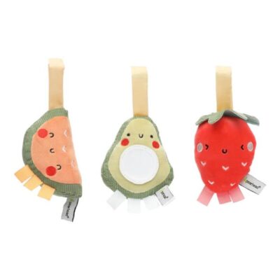 Stroller Toy - Fruit - 3-Pack
