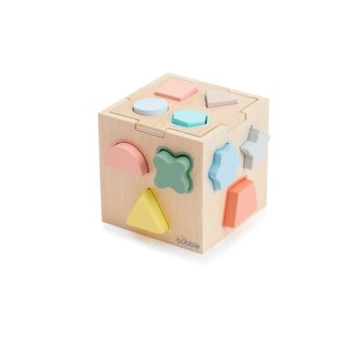 Wooden Shape Sorting Cube