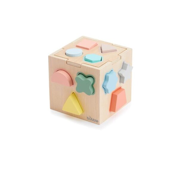 Wooden Shape Sorting Cube
