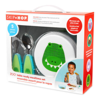 Zoo Table Ready Mealtime Set - Crocodile