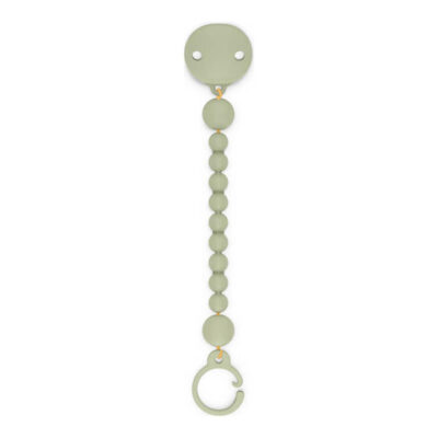 Colour Essence Silicone Bobble Soother Clip - Green