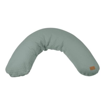 Big Flopsy Maternity and Nursing Pillow - Cotton Sage Green