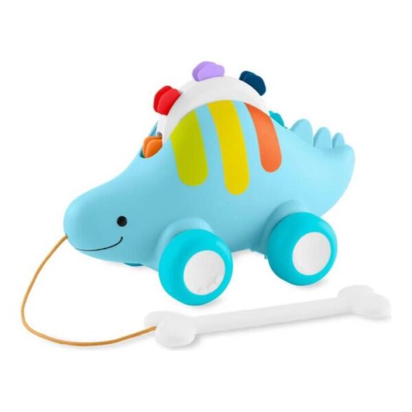 Explore & More Dinosaur 3-In-1 Baby Musical Pull Toy