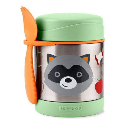 Zoo Insulated Food Jar - Raccoon