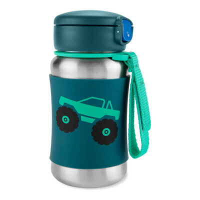 Spark Style Stainless Steel Straw Bottle - Truck