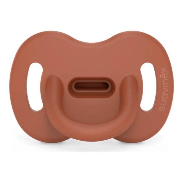 Colour Essence SX Pro Silicone Soother 6-18 Months - Brick Red