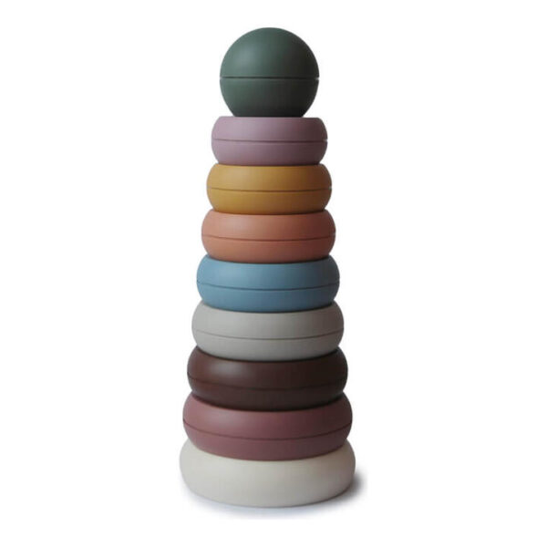 Stacking Rings Toy - Rustic