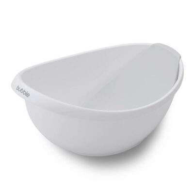 Cuddle Bath with Newborn Support Insert - White