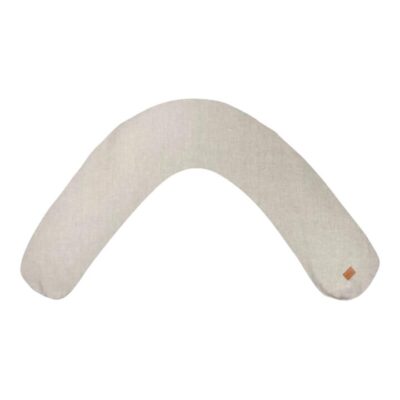 Big Flopsy Maternity and Nursing Pillow - Linen Natural