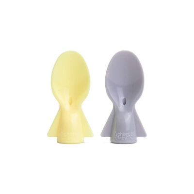 Silicone Food Pouch Soft Spouts - Rose & Sand