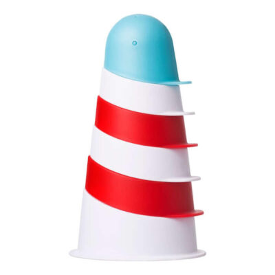 Lighthouse Stacking Cups Bath Toy