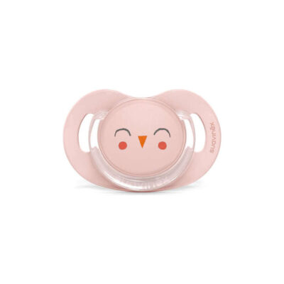 Bonhomia Owl SX Pro Soother 6-18 Months - Pink