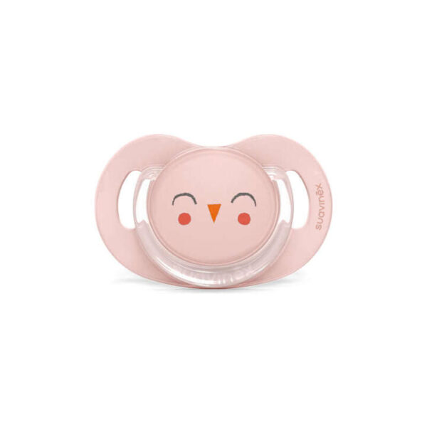 Bonhomia Owl SX Pro Soother 6-18 Months - Pink