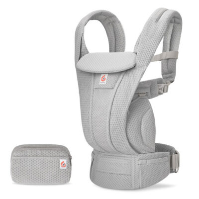Omni Deluxe Mesh Carrier - Pearl Grey