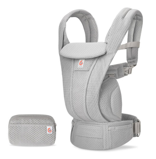 Omni Deluxe Mesh Carrier - Pearl Grey