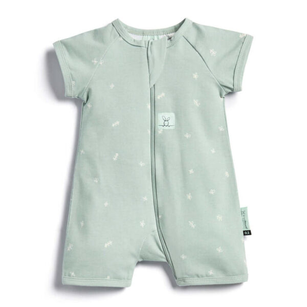 Short Sleeve Layer - Sage - 0.2 Tog - 0-3m