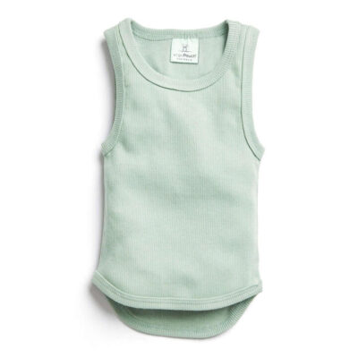 Bodywear Singlet - Sage - 0.2 Tog - 0-3m