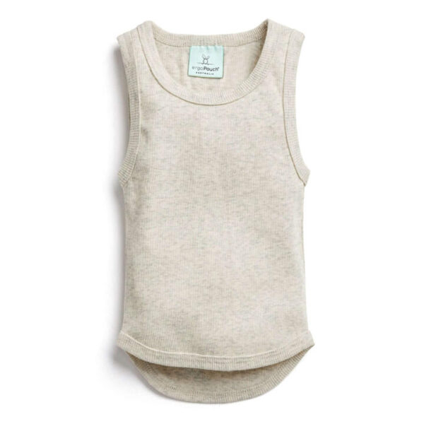 Bodywear Singlet - Grey Marle - 0.2 Tog - 3-6m