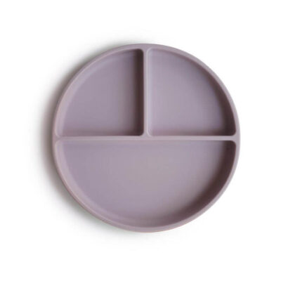 Silicone Suction Plate - Soft Lilac