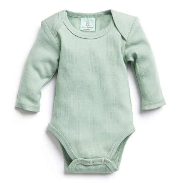 Bodywear Long Sleeve Bodysuit - Sage - 0.2 Tog - 6-12m