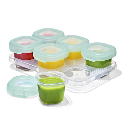 Baby Blocks Freezer Storage Containers - 6 x 60ml