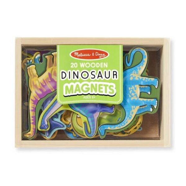 Magnetic Wooden Dinosaurs