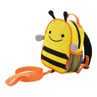 Zoo Mini Backpack with Safety Harness - Bee