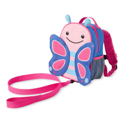Zoo Mini Backpack with Safety Harness - Butterfly