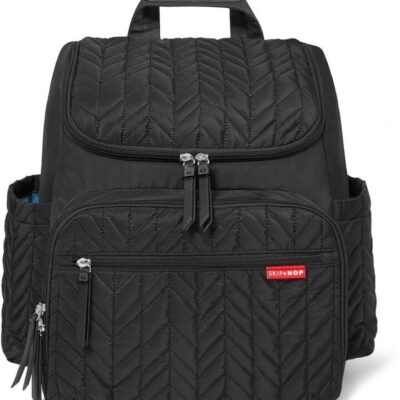 Forma Backpack Diaper Bag - Jet Black