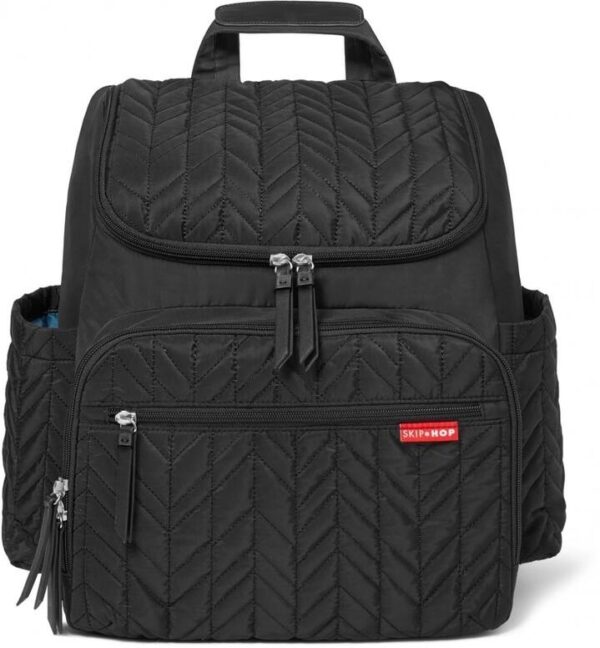 Forma Backpack Diaper Bag - Jet Black