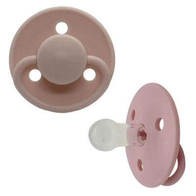 Silicone Dummy 0+ months - Rose