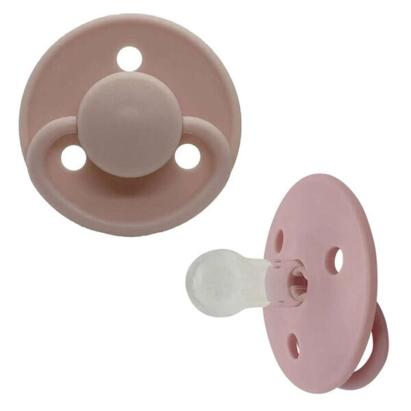 Silicone Dummy 6+ months - Rose