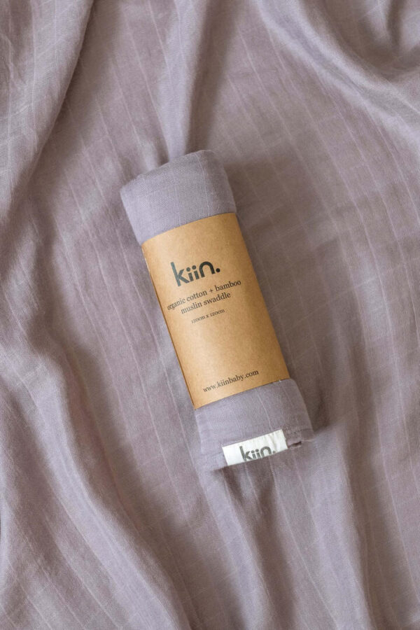 Organic Swaddle - Lilac