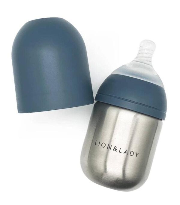 Baby Bottle - French Navy