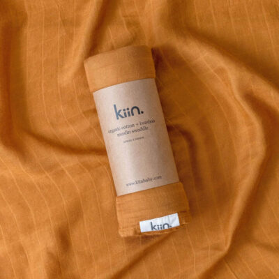Organic Swaddle - Caramel